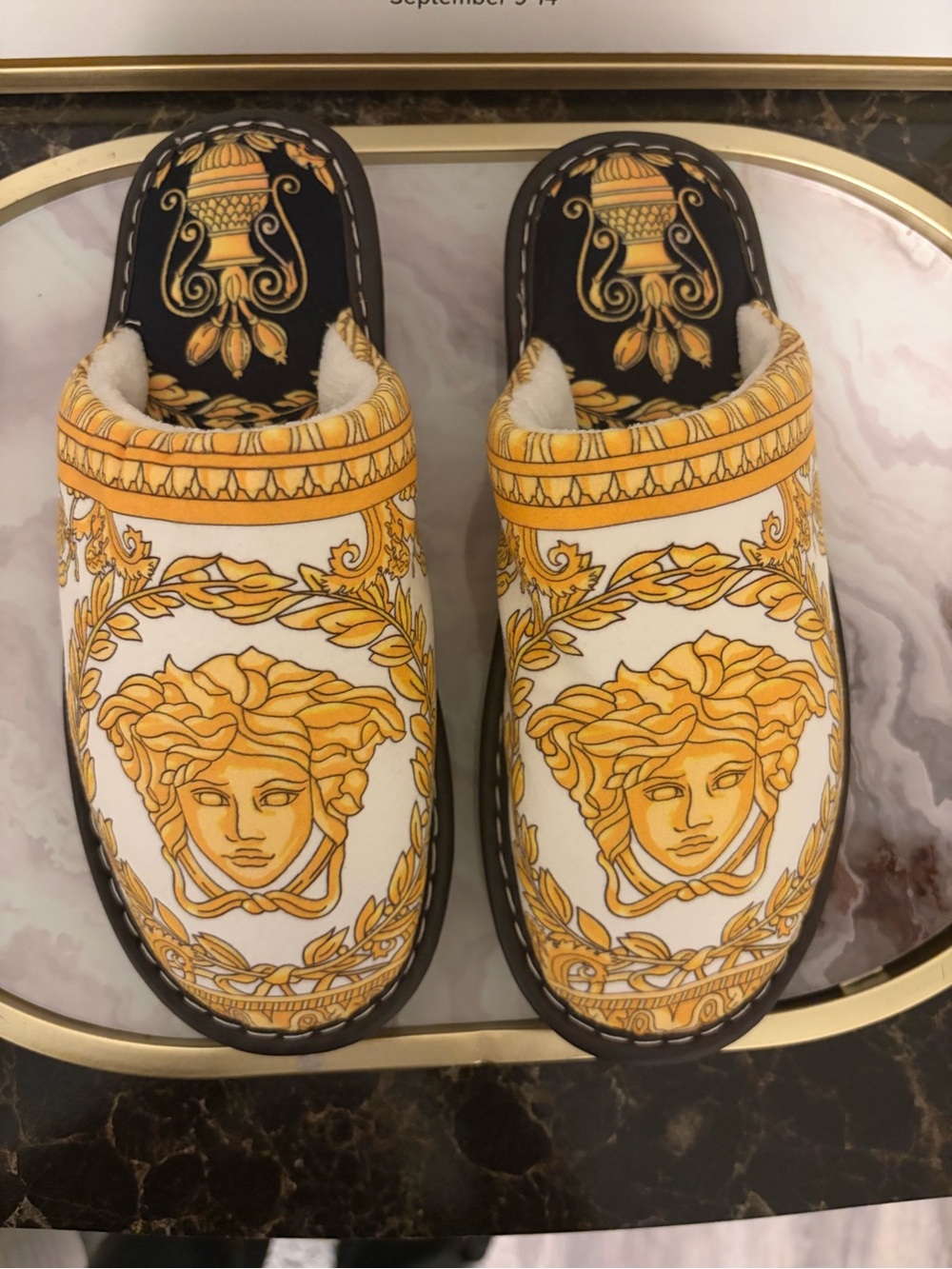 Luxury slippers